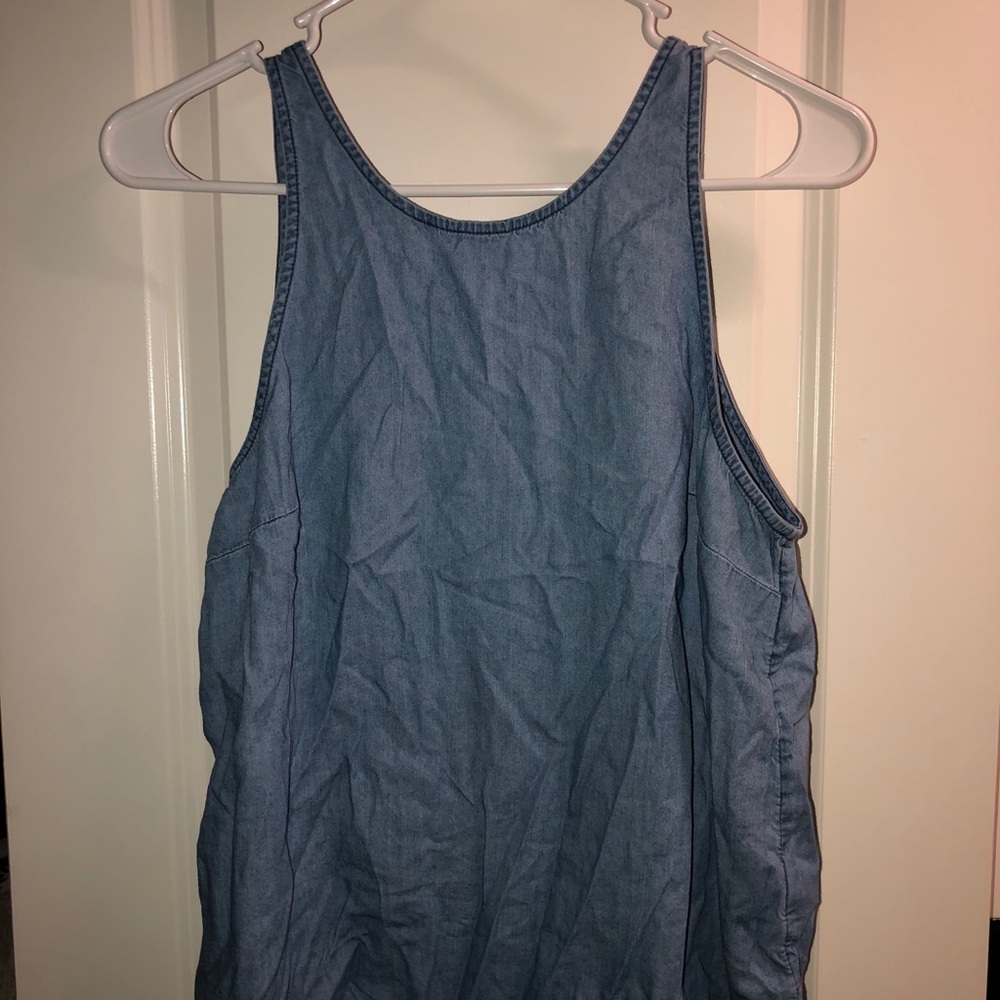jean tank top!